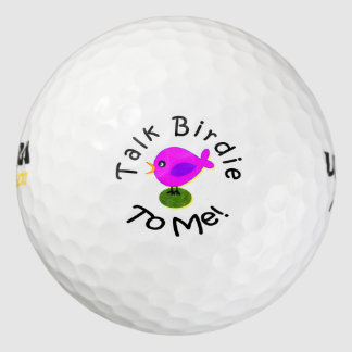 Erstaunlicher Rosa Bird "Sprich Birdie To Me" Golf Golfball