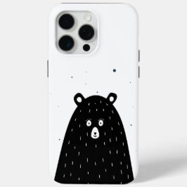 Erstaunlicher schwarzer Cartoon Panda Case-Mate iPhone Hülle