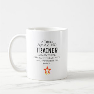 Erstaunlicher Trainer Schwer Zu Finden Personalisi Kaffeetasse