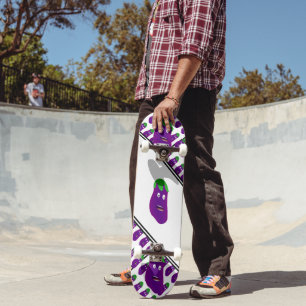 Erstaunliches Eggplant von Kenneth Yoncich Skateboard