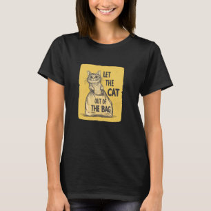 Erstaunliches Katzen-Tasche-Idiom-Kostüm für Erwac T-Shirt