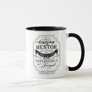 Erstaunliches persönliches Mentor Dankeschön-Gesch Tasse