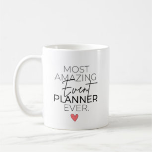 Erstaunlichster Eventplaner Personalisiert Kaffeetasse