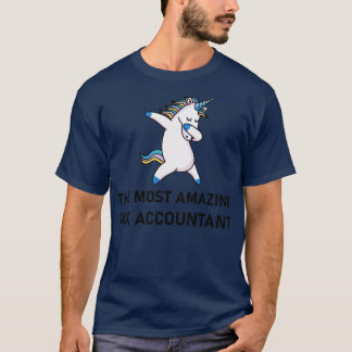 Erstaunlichstes ax Buchhalter Einhorn T-Shirt