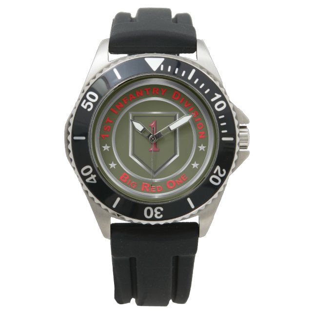 Erste Abteilung Infanterie Armbanduhr (Vorderseite)