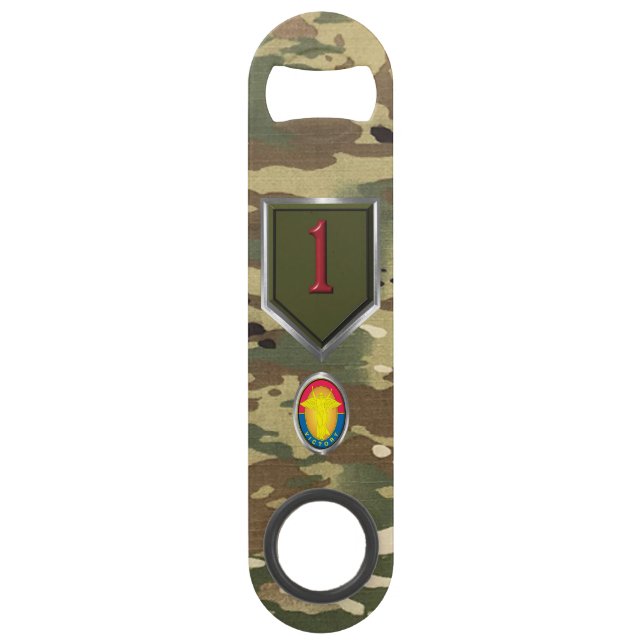 Erste Abteilung Infanterie Speed Flaschenöffner (Vorderseite)