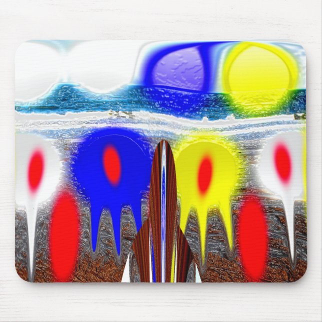 Erste Alien Invasion Mousepad (Vorne)