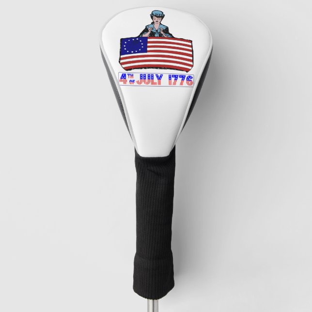 ERSTE AMERIKANISCHE FLAG GOLF HEADCOVER (Vorderseite)