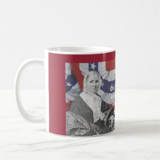 Erste amerikanische Frau Louisa Swain zum zu Kaffeetasse