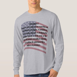 Erste Änderung der US-Flaggenverfassung T-Shirt