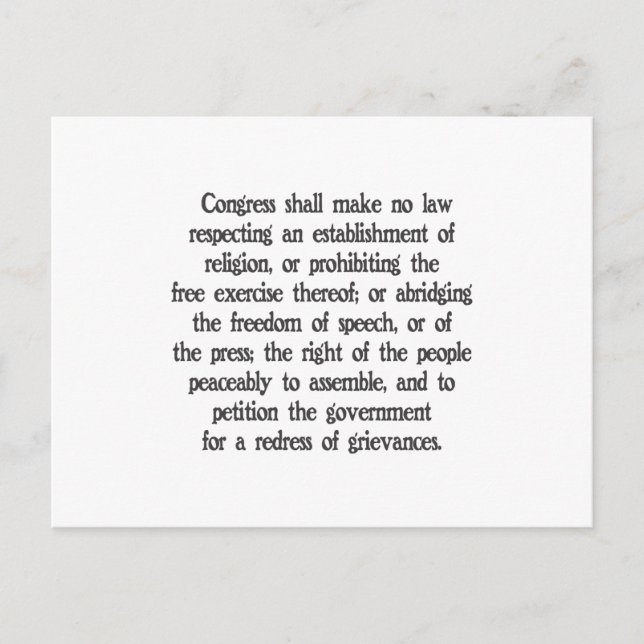 Erste Änderung Postkarte (Vorderseite)