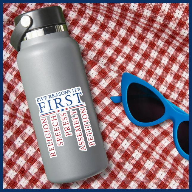 Erste Änderung Redefreiheit Vinyl Cut Aufkleber (Von Creator hochgeladen)