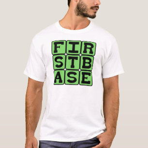 Erste Basis, Baseballposition T-Shirt