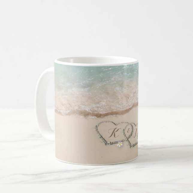 Erste BeachHouse Paare Kaffeetasse (Vorderseite Links)