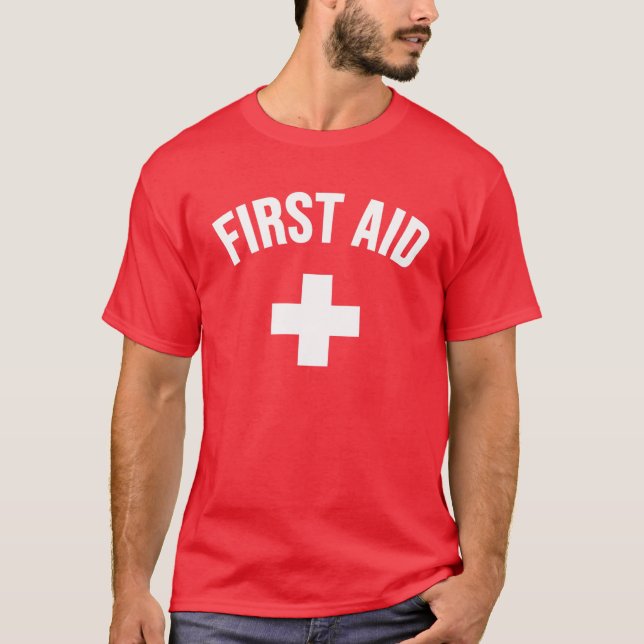 ERSTE BEIHILFE FÜR MEDIZINISCHES EVENT-PERSONAL UN T-Shirt (Vorderseite)