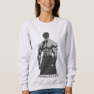 Erste Bestie-Gym-Shirt Anime-Bodybuilder Ästhetik Sweatshirt