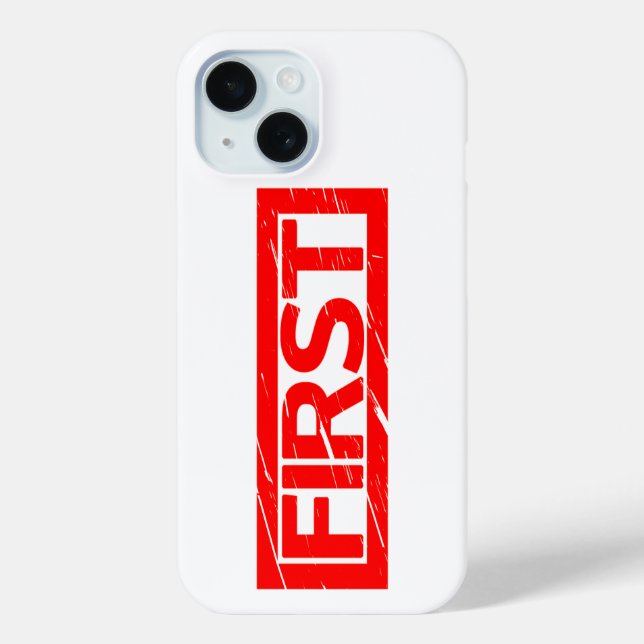 Erste Briefmarke Case-Mate iPhone Hülle (Rückseite)