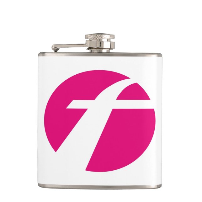 Erste Bus-Flasche Flachmann (Vorderseite)
