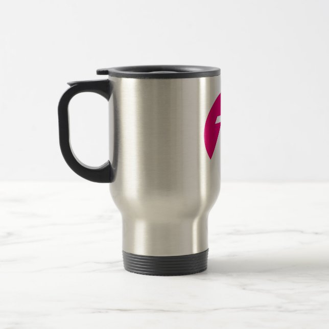 Erste Busreise Mug Reisebecher (Links)