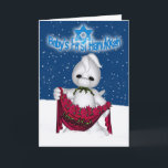 Erste das Chanukka-Karte des Babys mit niedlichem Feiertagskarte<br><div class="desc">Erste das Chanukka-Karte des Babys mit niedlichem kleinem Drachen</div>