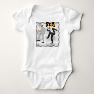 Erste das Ska des Babys Faden! Baby Strampler