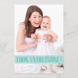 Erste der Geburtstags-Einladung des Einladung