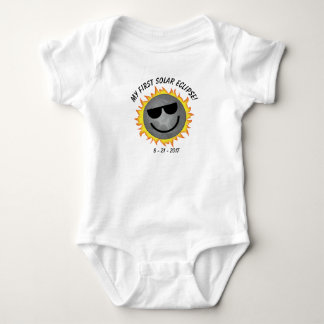 Erste die Sonnenfinsternis-Ausstattung des Babys Baby Strampler