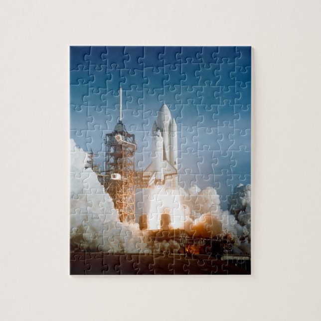 Erste Einführung des Raumschiffs Columbia 1981 (Vertikal)