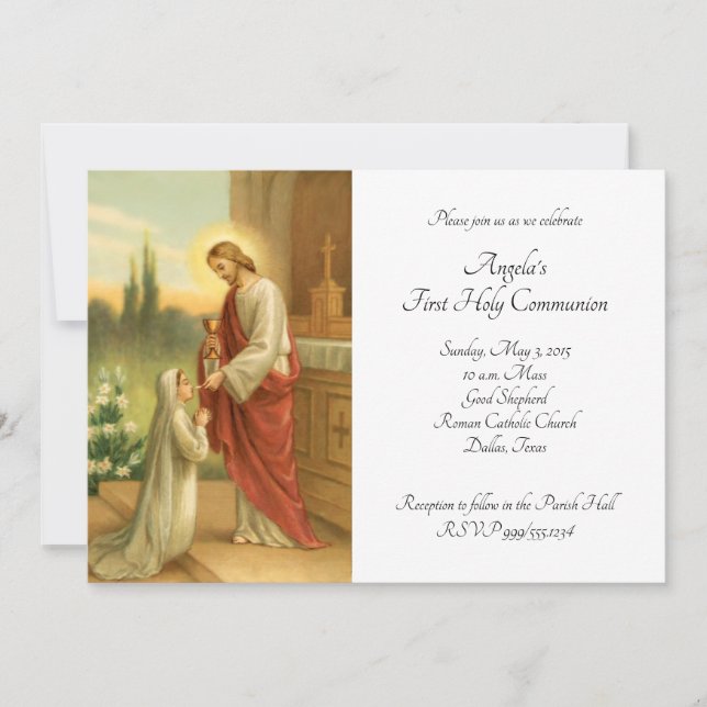 Erste Einladung der Kommunion: Eucharist in allen  (Vorderseite)