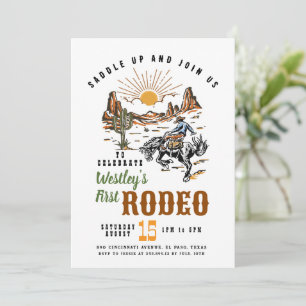 Erste Einladung von Rodeo Boy zum Geburtstag
