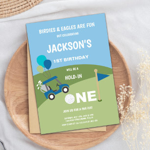 Erste Einladung zum Golf Geburtstag