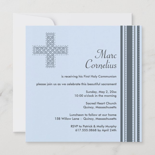 Erste Einladung zur Heiligen Kommune (Vorderseite)