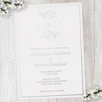 Erste Einsätze für Hochzeitscoupel Minimalistisch 