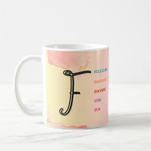 Erste F-Tasse (11oz) Kaffeetasse