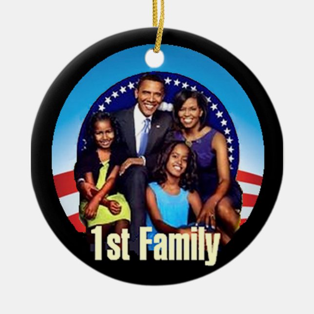 ERSTE FAMILIENZierkunst Keramik Ornament (Vorne)