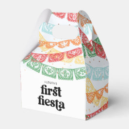Erste Fiesta Favor Boxes Geschenkschachtel