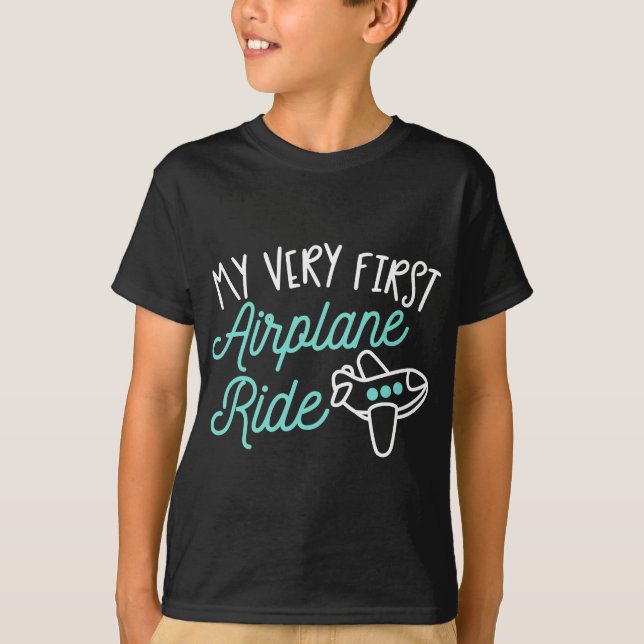 Erste Flugzeug fliegen mein allererstes T-Shirt (Vorderseite)
