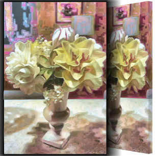 Erste Frühjahrsblumen PCM1 Art Leinwanddruck