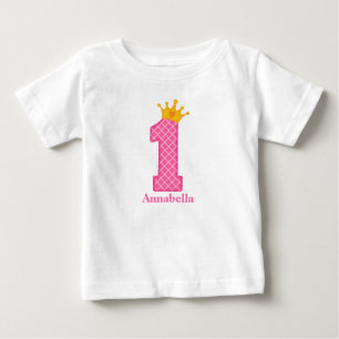 Erste Geburtstagsfeier Princess Tshirt Personalisi