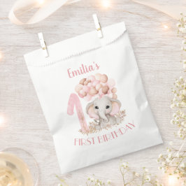 Erste Geburtstagskarte Niedlich Elephant Fevor Bag Geschenktütchen