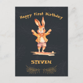 Erste Geburtstagskarte Postkarte