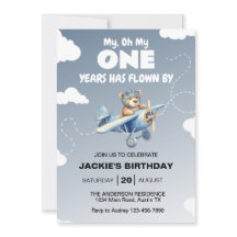 Erste Geburtstagspartei des Flugzeugs