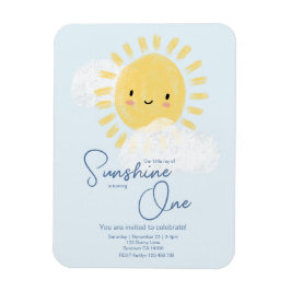 Erste Geburtstagsparty Ray von Sunshine Niedlich B Magnet