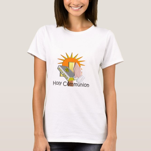 Erste Geschenke für heilige Kommunion Kinder T-Shirt (Vorderseite)
