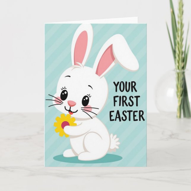 Erste glückliche Frühlingstage Karte (Vorderseite)