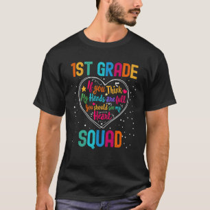 Erste Grade Squad Wertungswoche Zurück zur Schule  T-Shirt