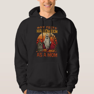 Erste Halloween-Mutter-Geist-Grabstein-Kürbis_1 Hoodie
