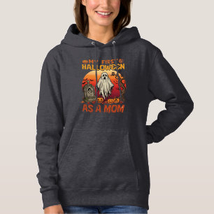 Erste Halloween-Mutter-Geist-Grabstein-Kürbis_1 Hoodie