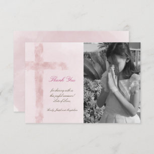 Erste heilige Kommune danke dir Aquarell Einladung