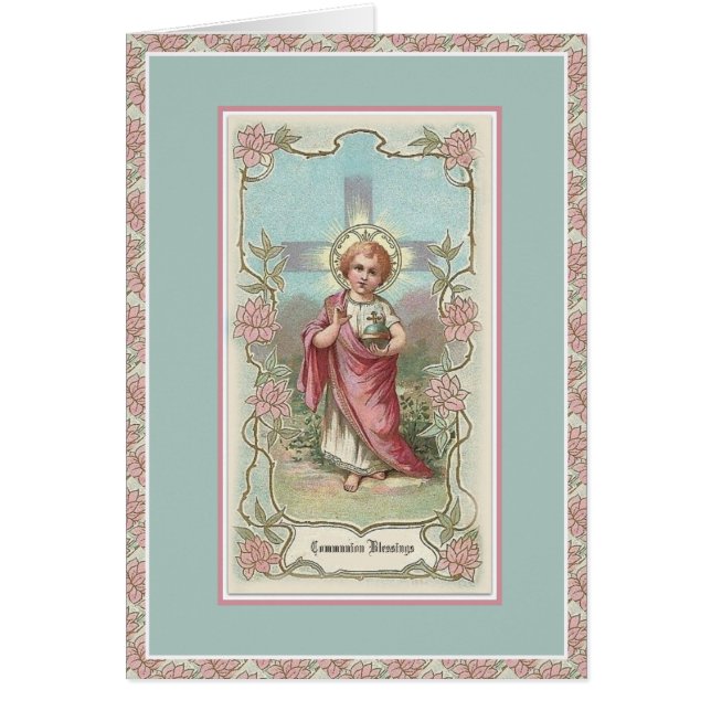 Erste heilige Kommune Jesus Gebet (Vorne)